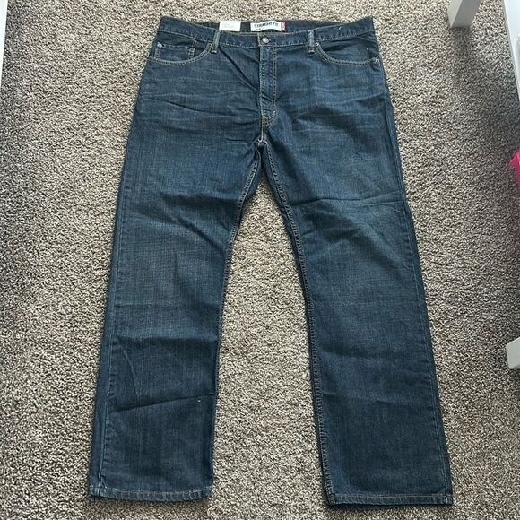 Levi’s Men’s 505 Straight Fit Denim Jeans Size Waist 40 NEW - Picture 1 of 5